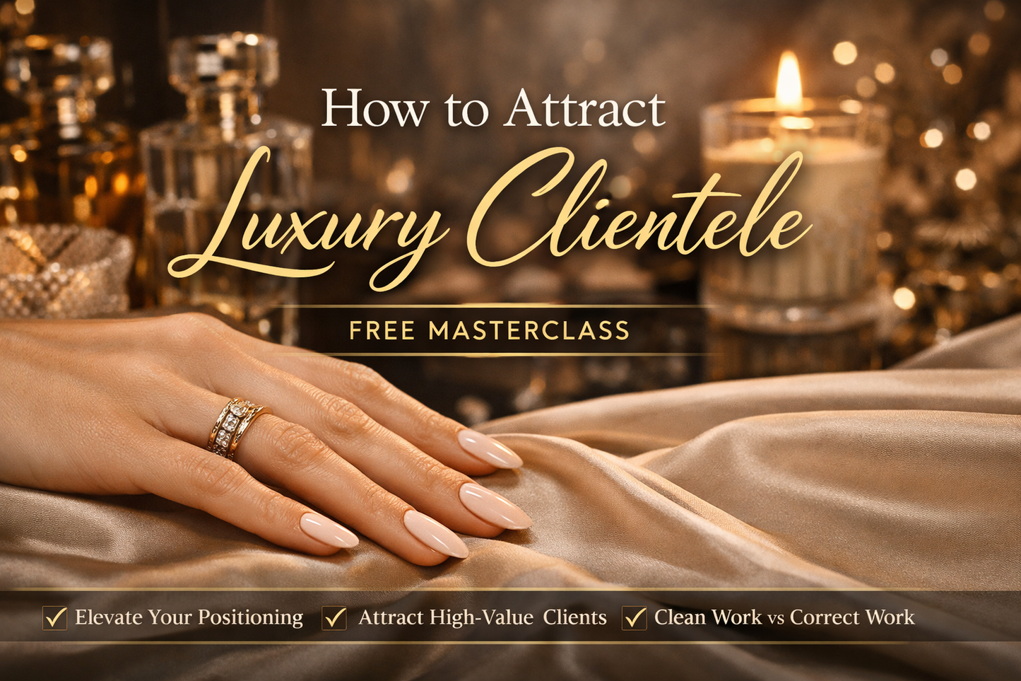 FREE Masterclass: How to Attract Luxury Clientele