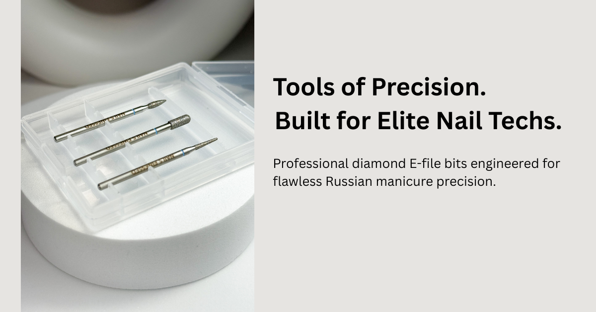 Nails Finessed | Precision Diamond E-File Bits for Nail Professionals